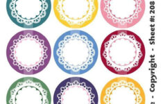 1 Inch Round Label Template Fresh 1 Inch Circles Editable Pdf 4x6
