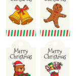 10 Best Free Printable Gift Tags Merry Christmas Printablee