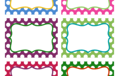 10 Best Free Printable Label Templates Printablee