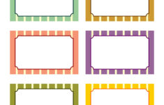 10 Best Free Printable Label Templates Printablee