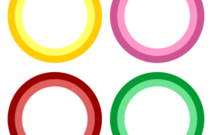 10 Best Printable Round Labels Printablee