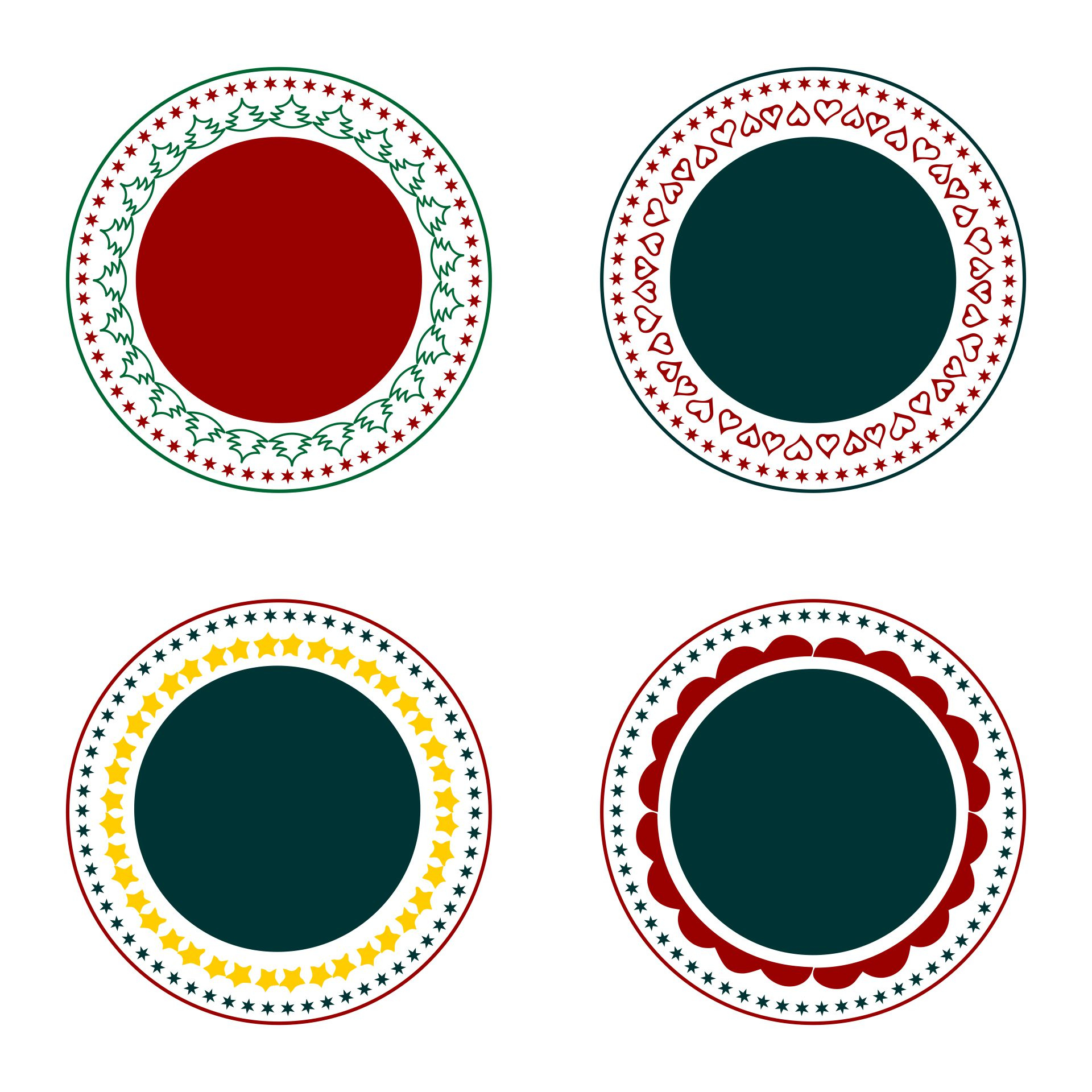 10 Best Printable Round Labels Printablee Printable Labels