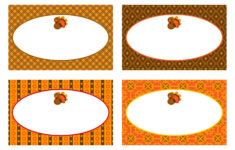 10 Best Thanksgiving Printable Food Label Template Printablee