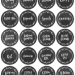 10 FREE Printable Pantry Labels To Whip Your Kitchen Into Shape The