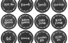10 FREE Printable Pantry Labels To Whip Your Kitchen Into Shape The