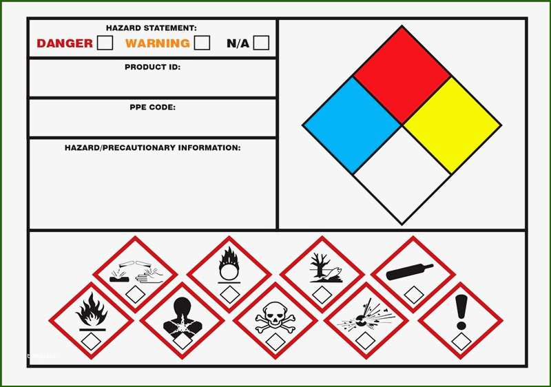 12 Awe inspiring Osha Secondary Container Label Template 2023 