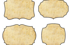 15 Best Blank Printable Halloween Labels Printablee