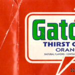 1987 Orange Gatorade Bottle Label Flickr Photo Sharing