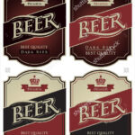 31 Beer Label Templates Word PSD Apple Pages Free Premium
