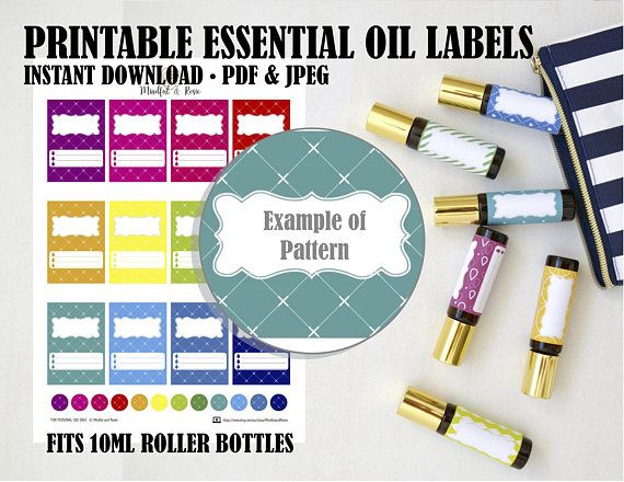 32 Free Roller Bottle Label Template Labels For Your Ideas