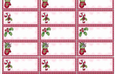 50 Avery 8160 Christmas Gift Labels Ufreeonline Template