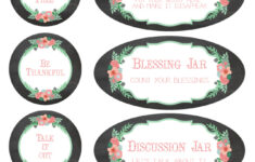 56 Cute Mason Jar Labels Kitty Baby Love