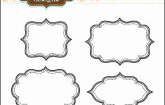 6 Fancy Label Template SampleTemplatess SampleTemplatess