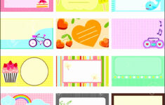 8 Cute Label Templates SampleTemplatess SampleTemplatess
