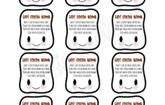 Adorable Hot Chocolate Bomb Labels Free Printable Cassie Smallwood