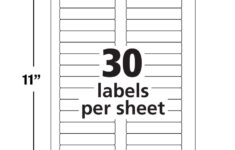 Avery File Folder Labels TrueBlock Sure Feed Permanent Adhesive