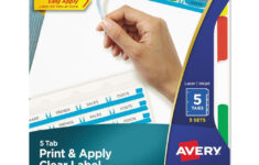 Avery Label 8066 Template