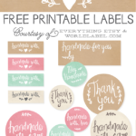 Best Of Free Printable Tags Labels For Handmade Gifts Oh You Crafty Gal