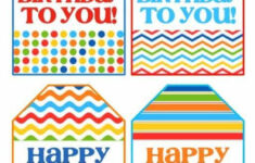 Birthday Gift In A Jar Birthday Gift Tags Printable Happy Birthday