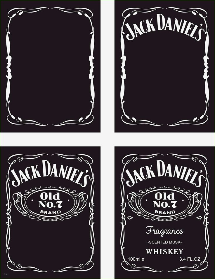 Blank Jack Daniels Label Template 17 Consultation That Don t Take A 