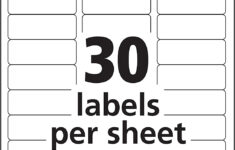 Blank Label Templates Avery 5160 Avery Label Template 11 Discover