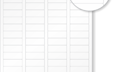 Blank Laser Printable Label Sheets 0 66in X 1 75in Labels SKU LZR