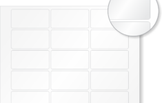 Blank Laser Printable Label Sheets 1 5in X 3in Labels SKU LZR VL 1 5X3