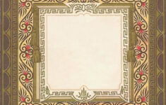 Blank Vintage Labels Vintage Labels Vintage Frames Shadow Background