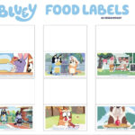 Bluey Party Food Labels In 2022 2nd Birthday Party Themes Boy