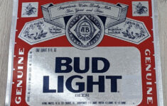 Bud Light Beer Label