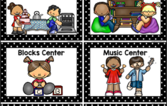 Center Signs For Preschool Pre K Classroom Preschool Classroom Labels