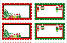 Christmas Labels Printable Templates Sample Templates Sample Templates