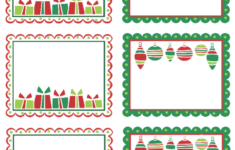 Christmas Labels Ready To Print Free Printable Labels Templates