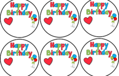Classroom Freebies Too Happy Birthday Labels Birthday Labels