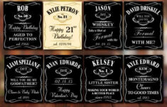 Create Your Own Jack Daniels Label In 2020 Whiskey Bottle Labels