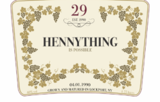 Custom Hennessy Label Printed T Shirt Hennything Is Blank Hennessy