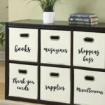 Custom Labels For Storage Cubes LABEL ONLY Iron On Storage Etsy