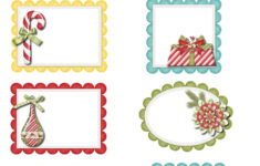 Cute Christmas Tags And Labels Pink Polka Dot Creations