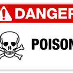 Danger Poison Label PHS Safety