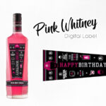 DIGITAL Pink Whitney Custom Label Etsy