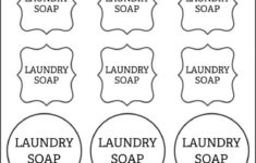 DIY Laundry Soap And Free Printable Labels Labels Printables Free