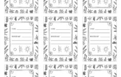 DIY Patternful Planters Free Printables In 2020 Plant Labels Diy