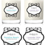 DLayouts Professional Templates For Designer Soy Candles Labels