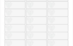 FREE 7 Sample Address Label Templates In PDF