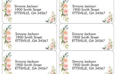 Free Address Label Design Templates Chevron Fever Free Printable