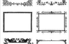 Free Decorative Border Pack Graphics By Cathe Holden Free Printable