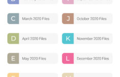 Free File Folder Label Template In PSD MS Word Publisher Illustrator