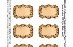 Free Halloween Blank Labels By Chocolate rabbit On DeviantArt Festa