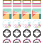 Free Lip Balm Label Printables Lip Balm Labels Template Lip Balm