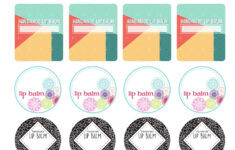 Free Lip Balm Label Printables Lip Balm Labels Template Lip Balm